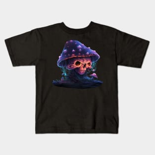 Mushroom Halloween Kids T-Shirt